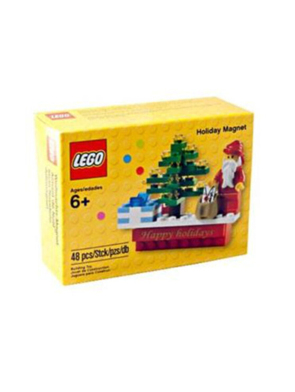 LEGO Seasonal 853353 Holiday Christmas Scene Magnet Santa NEW SEALED RETIRED